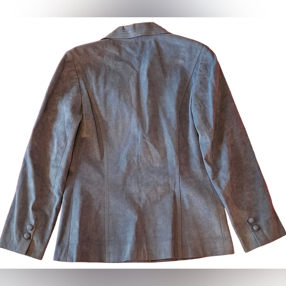 Vintage 70s Ultra Suede Skirt Suit - Picture 5 of 13